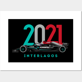 Formula Racing Car 2021 Posters and Art